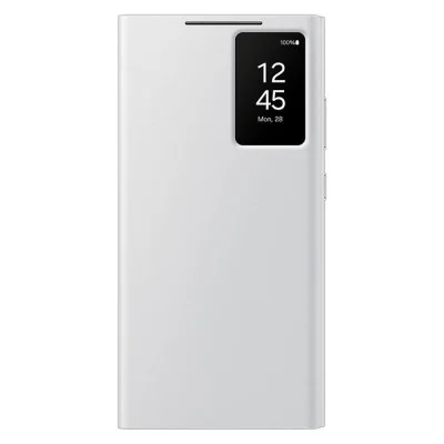 Cover Samsung S24 Ultra Smart View Case - White